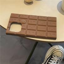 For iPhone 16 15 14 13 12 Pro Max 16ProMax 11 Chocolate Rilakkuma 3D Cartoon Bear Phone Case Funny Soft Silicone Cover For iPhone 14 brown
