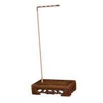 Calligraphy Pen Holder Stand Calligraphy Brush Holder Decoration Traditional Chinese Writing Brush Hanger Rack for School rožinio aukso spalvos