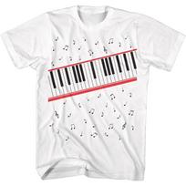 2026 Summer New Michael Jackson Beat It Piano T Shirt Cotton Unisex Unisexs And Wounisexs Tshirt Casual Tee Fans Gifts S5xl M white