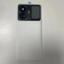 Korpusas Realme GT Neo 5 / GT3 6.74  Plastikinis Baterijos Galinis Dangtelis Remontas Keitimas Galinis Korpusas Kameros Lęšis balta