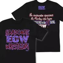 ECW Hardcore Wrestling Marškinėliai Perprintuoti Senoviniu Stiliu Dovana S4XL Unisex Marškinėliai XXXL white