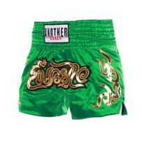 Muay Thai Shorts Men Women - Boxing Kickboxing MMA Training Pants With Elastic Waistband Quick Dry Spandex Fabric XXS black