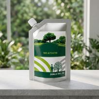 Tree nutrient solution provides nutrients to trees, promoting their healthy growth. one size black