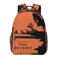 The Odyssey Of Homer Ancient Greek History Book Odyssey Backpack Student Boy Girl BookBag School Bag Shoulder Bags for Men Women One Size black