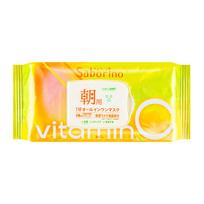 Saborino Morning Facial Sheet Mask Vitamin C – ryto veido kaukės, 30 vnt.