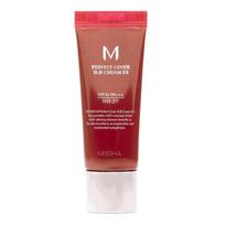MISSHA M Perfect Cover BB Cream EX SPF42/PA+++ No.27/Honey Beige– BB kremas, 20ml (PAŽEISTA PAKUOTĖ)