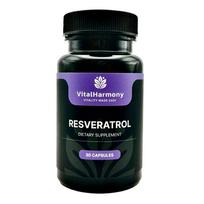 VitalHarmony Resveratrol – resveratrolis (30 kapsulių)
