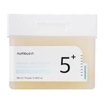 numbuzin No.5 Vitamin Niacinamide Concentrated Pads – šviesinamieji padeliai su niacinamidu