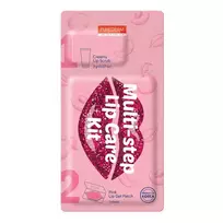 Purederm Creamy Lip Scrub & Gel Lip Mask – 2 žingsnių korėjietiška lūpų priežiūra