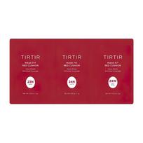 TIRTIR Mask Fit Red Red Cushion Foundation 3 Colors 23N; 24N; 24W – 3 spalvų mėginukų rinkinys