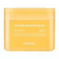 MEDIHEAL Vitamin Brightening Pad – šviesinantys toniko padeliai su niacinamidu