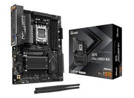 Mainboard|ASROCK|AMD X870|Socket AM5|ATX|RAM DDR5-SDRAM|4xSlots|Wi-Fi Yes|Bluetooth Yes|1xNumber of M.2 (M) slots|X870CHALLENGERWIFI