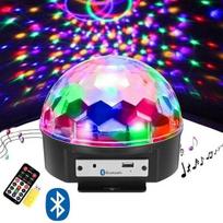 High Quality-Disco Light su Bluetooth ir garsiakalbiu - LED lemputė - RGB