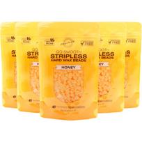 RIO Hard Wax Beads Honey vaško granulės depiliacijai 5x100 g