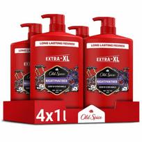 Old Spice Night Panther Dušo Želė Ir Šampūnas Vyrams, 4x1000 ml