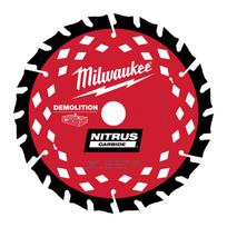 Milwaukee pjūklas NITRUS Carbide 165 x 20 x 1,6 mm, 24 dantys, ardymo darbams