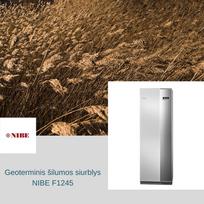 Geoterminis šilumos siurblys NIBE F1245