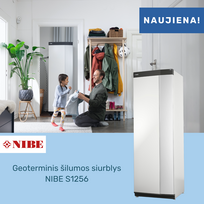 Geoterminis šilumos siurblys NIBE S1256