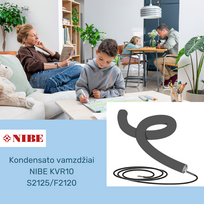Kondensato vamzdžiai NIBE KVR10 S2125/F2120