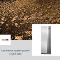 Geoterminis šilumos siurblys NIBE F1355 (4-28 kW)