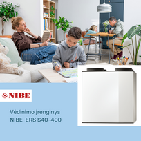 Vėdinimo įrenginys NIBE ERS S40-400