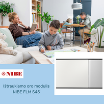 Ištraukiamo oro modulis NIBE FLM S45