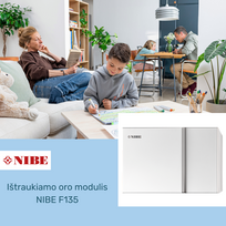 Ištraukiamo oro modulis NIBE F135