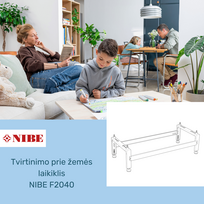 Tvirtinimo prie žemės laikiklis NIBE F2040/2050