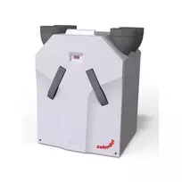 Entalpinis vertikalus rekuperatorius Zehnder ComfoAir 375 ERV kartu su integruotu tenu