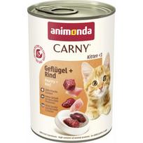 ANIMONDA Cat Carny Kitten skonis: jautiena, paukštiena 400g