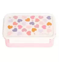 A Little Lovely bento priešpiečių dėžutė Hearts