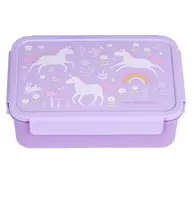 A Little Lovely bento priešpiečių dėžutė Unicorn Dreams