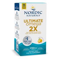 Ultimate Omega 2X, 2150mg Lemon (EAN 768990021527) - 120 kapsulių - Nordic Naturals
