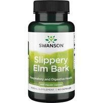 Slippery Elm Bark, 400mg - 60 kapsulių - Swanson