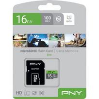 PNY Micro SDHC 16GB Class 10 P-SD16GU1100EL-GE