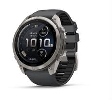 fenix 9 Pro – inReach, 51mm, Titanium with Graphite/Black Silicone Band
