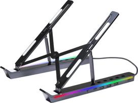 Blackstorm Blackstrom X15 laptop stand with USB ports and RGB lighting (X15)