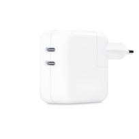 APPLE MW2K3 35W USB-C Power Adapter with Two Ports, White