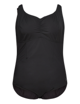 Speedo - Plus Size Solid Aquanite Swimsuit - Sportinis maudymosi kostiumėlis - Juoda