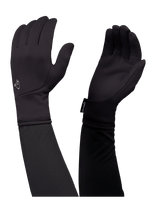 Norrøna - /29 Warm2 Stretch Gloves - Sportinės pirštinės - Juoda