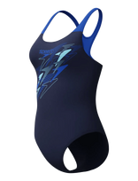 Speedo - Medley Logo Medalist One Piece - Sportinis maudymosi kostiumėlis - Mėlyna