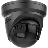 IP kamera DS-2CD2387G3P-LIS2UY/SL F2.8, juoda, Dome, 8MP, panoraminė, ColorVu, antikorozin