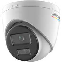 Hikvision Dome DS-2CD1347G3-LIU F2.8 (balta, 4 MP, ColorVu 3.0, 30 m IR, 30 m LED, Hybrid Light, PoE)