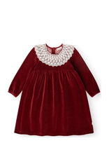 That's Mine - Walentina Dress - Suknelė kūdikiui ilgomis rankovėmis - Burgundiška splava
