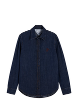 Tommy Hilfiger - Relaxed Shirt Myf - Džinsiniai marškiniai - Tamsiai mėlyna