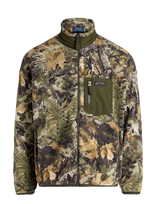 Polo Ralph Lauren - Relaxed Fit Forest-Print Fleece Jacket - Hibridinė striukė - Chaki spalva