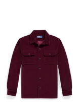 Polo Ralph Lauren - Classic Fit Corduroy Camp Shirt - Velvetiniai marškiniai - Burgundiška splava