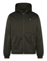 Lyle & Scott - Padded Hooded Zip Through Jacket - Paminkštinta striukė - Chaki spalva
