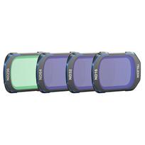 Filtras Kameros filtrų rinkinys - Telesin OA-FLT-005 CPL & ND8/ND16/ND32 filtrai DJI Osmo Action 3/4