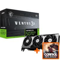 MSI GeForce RTX 5070 Ti, 16GB GDDR7, VENTUS 3X OC (DLSS 4) V531-092R